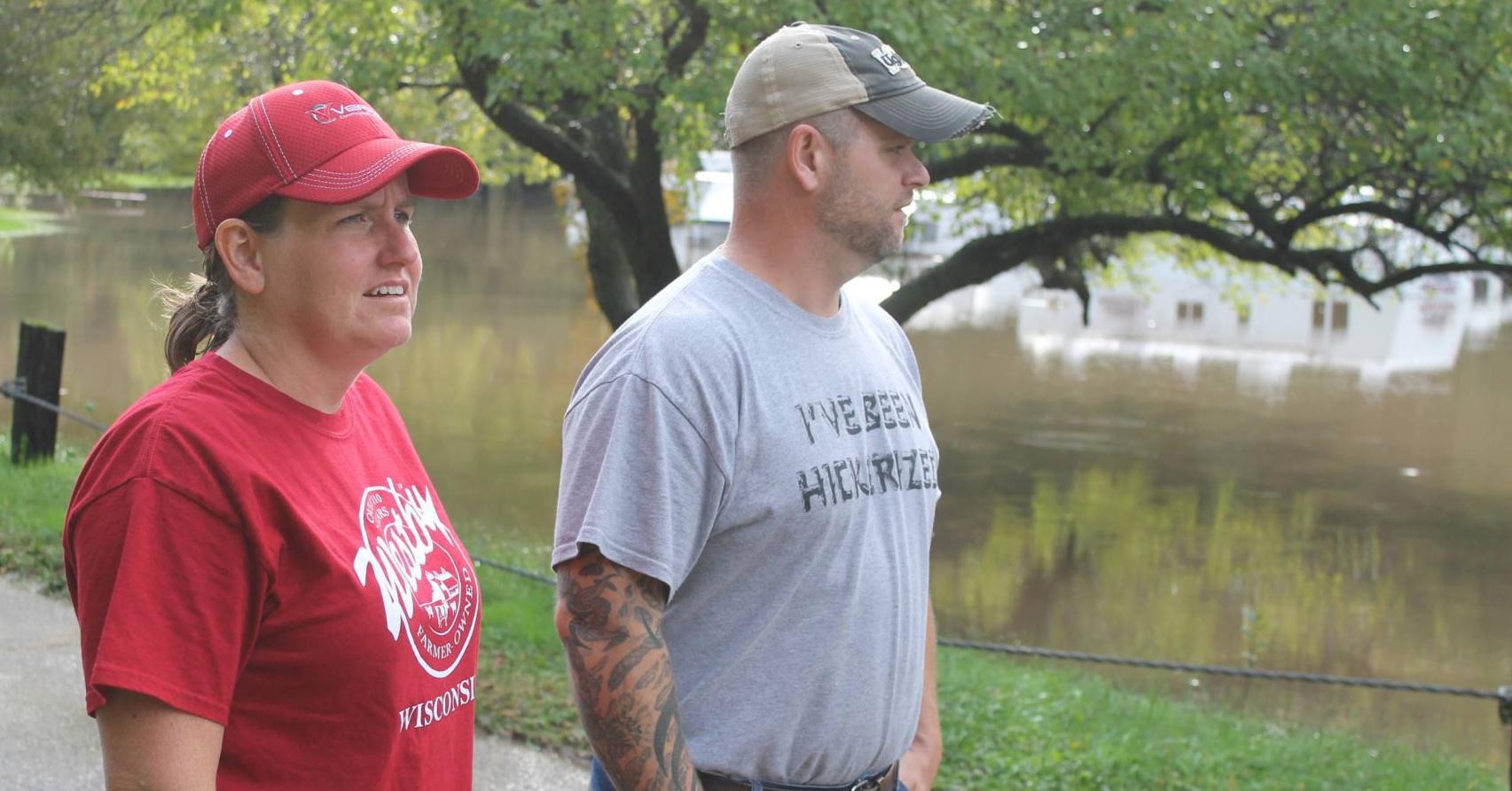 Surveying the flooding